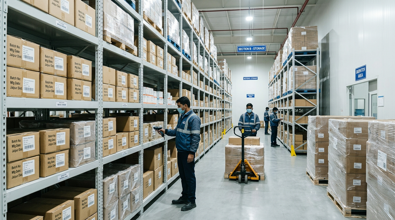 Main Warehouse — Shastri Nagar, Jaipur